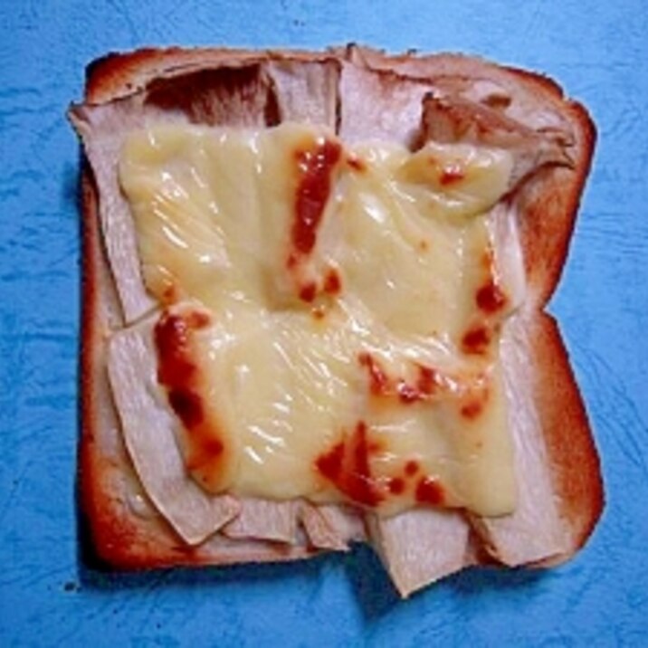 エリンギのダブルチーズトースト